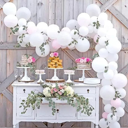 ASIYUHY White Balloons 100 Pack 12 Inch White Latex Party Balloons - Image 6