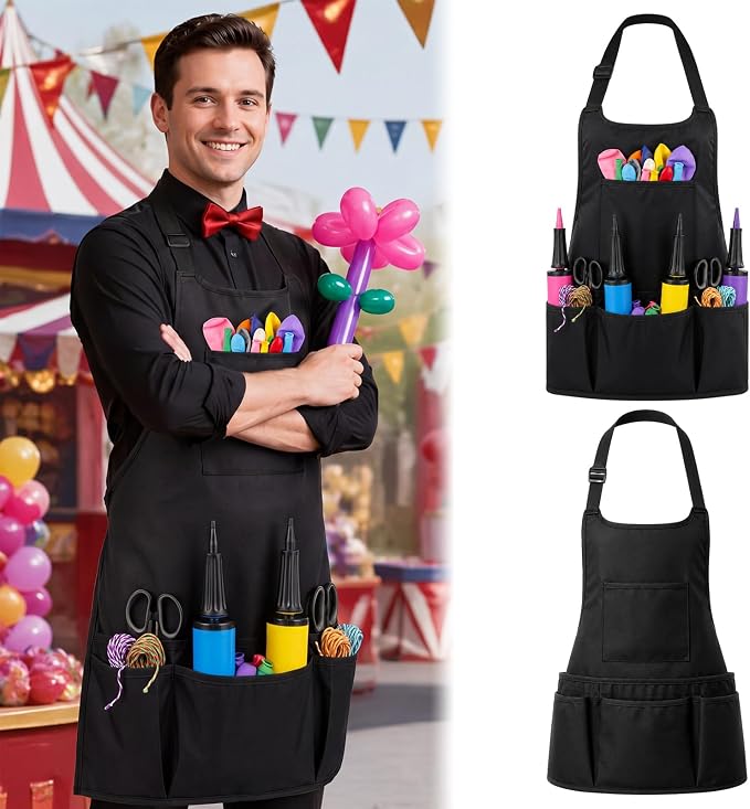 Cuffbow Multi Pocket Balloon Organizer Apron, Balloon Organizer Apron - Image 8