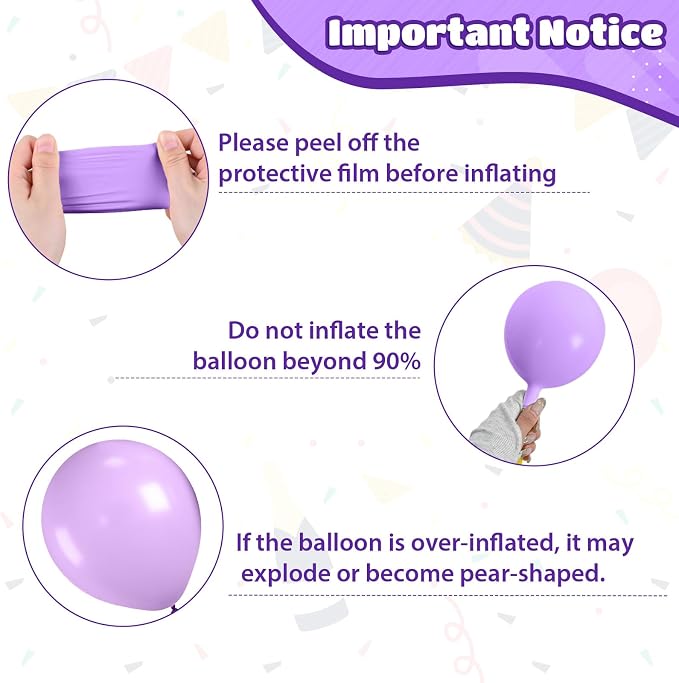 Pink and Purple Balloons - Image 3
