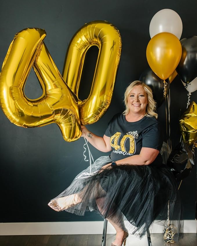 Gold 19 Balloon - Image 7