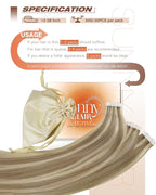 Sunny Hair Tape in Hair Extensions Human Hair, Blonde Hair Extensions Tape in Highlight Blonde Human Hair Tape in Extensions 22 inch 50G