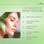 Mayan’s Secret 4fl oz Hemp Seed Oil Organic USDA Certified Glass Bottle with Drpper for Skin Care Hair Care Body Massage