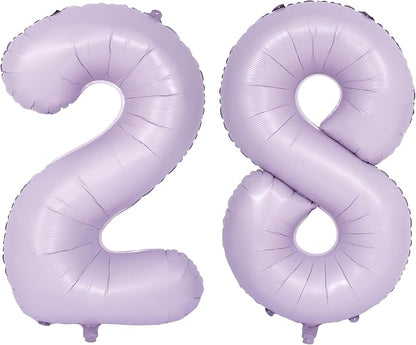 40 In Matte Purple Number Balloons Helium Foil Mylar Balloon Digital 28 | by Exquisitehighqualitypartydecorationstomeetyoureveryneed%EF%BC%81