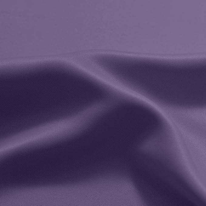 Yakamok Ombre Curtains Lavender Purple and Greyish White - Image 8