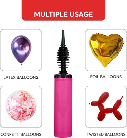 Balloon Pump, Inflator for Balloons, Toy Blower, Foil and Confetti Professional - Image 3