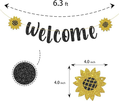 Welcome Banner, Induction Party | Home | School New Terms Begins Sign Bunting - Image 2