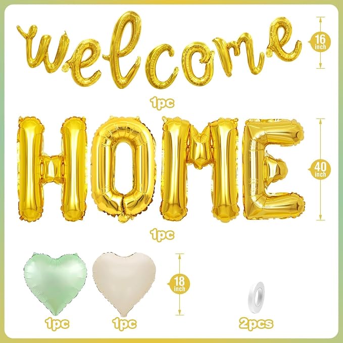 Welcome Home Balloons, Welcome Home Decorations - Image 2