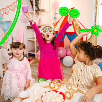LXZFCRG 260 Balloons Green Long Balloons - Image 7