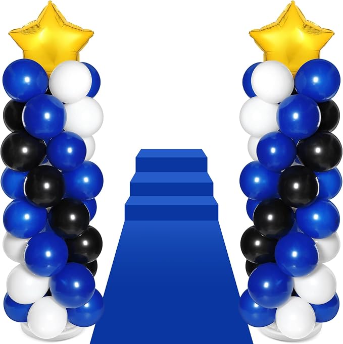 2 Sets of Balloon Column Stand Kit by Lunmon