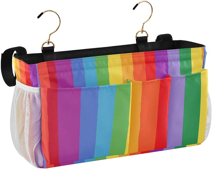 Bedside Caddy Hanging Bunk Bed Caddy Bed Organizer Hanging Pocket - Image 2