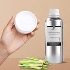 VINEVIDA Lemongrass Essential Oil - 32 oz - Undiluted - DIY Candle Scents - Bulk for Soap Making & Skin Safe