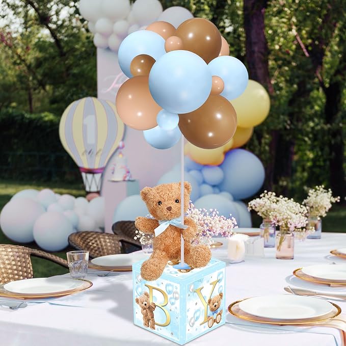 Lenwen 6 Sets Baby Letter Boxes Decorations Table Centerpieces - Image 7