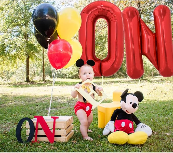 TONIFUL 40 Inch Large Bright Red Letter Balloons A-Z, Giant Jumbo Helium Foil - Image 5