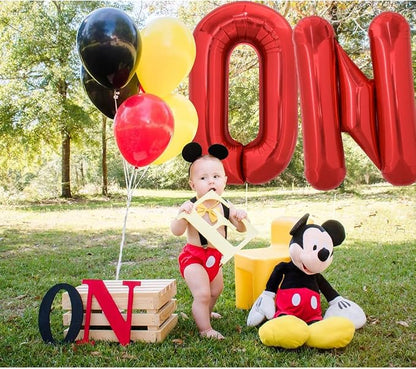 TONIFUL 40 Inch Large Bright Red Letter Balloons A-Z, Giant Jumbo Helium Foil - Image 5