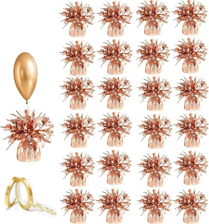 balloon weights are perfect for parties, weddings. Each pack includes 24PCS by Unknown