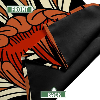 Tyrot 100% Blackout Black Boho Floral Curtains - Image 5