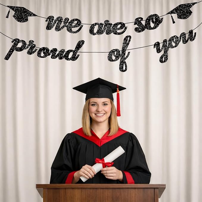 Graduation Decorations 2026 2027 | Pre-Strung Class of 2026 Graduation Banner - Image 6