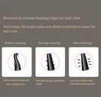 Great For Portable Home Hair Spa Cap, Hair Care Cap, Deep Conditioning, Safe Level 10 Temperature Control, Quick Heat Use