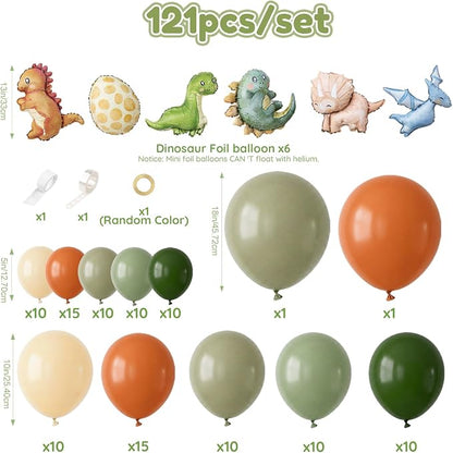 Dinosaur Balloon Arch Kit - Image 3