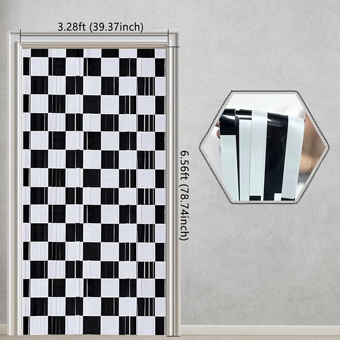 Race Car Foil Curtains 3.28x6.56ft - Image 3