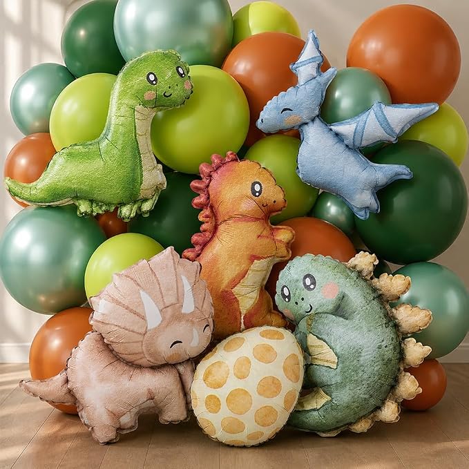 Dinosaur Balloon Arch Kit - Image 2