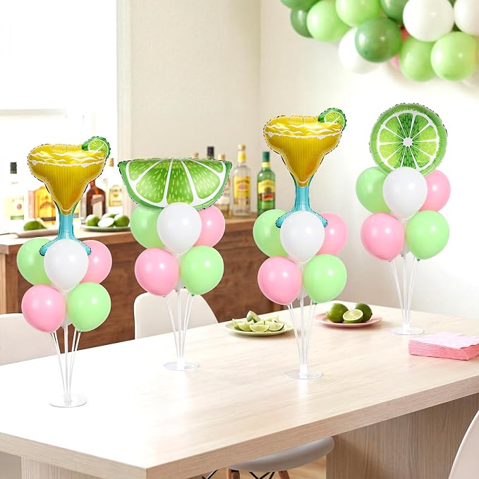 4 Sets Margarita and Lime Balloons Stand Kit - Image 4