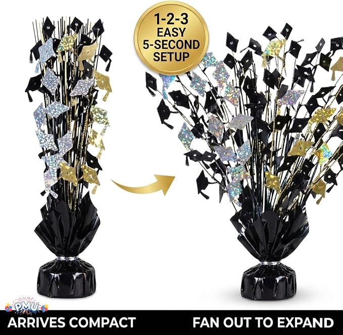 PMU Black, Graduation Centerpieces - Image 5