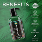 MOEHAIR Semi-Permanent Hair Color | Green Hair Dye 8 Oz | No Ammonia, Sulfate or Paraben | Vegan & Cruelty-Free | Gentle & Washable Formula | Voodoo Harmony Green Hair Color