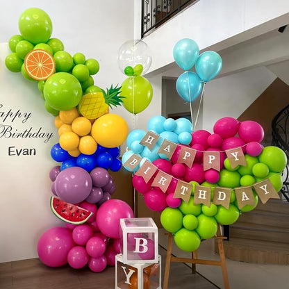 Colorful Rainbow Balloon Garland Arch Kit - Image 4