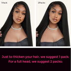 Lashey Hair Extensions Real Human Hair, 7pcs 120g #1 Jet Black 22 Inch, Long Straight Clip in Hair Extensions Real Human Hair Extensions Remy Human Hair for Black Women