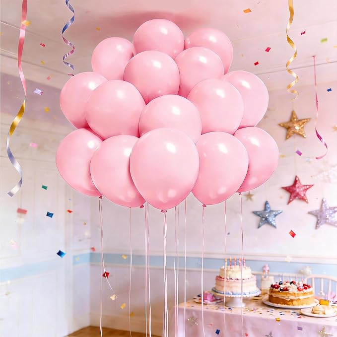 Pink Balloon Birthday Party Balloons - Image 4