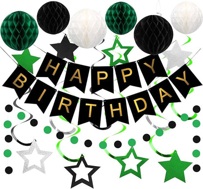 meowtastic Birthday Decorations Happy Birthday Banner by meowtastic%C2%AE%E2%80%94Idealforyourparty