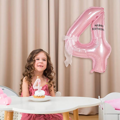 Happy birthday Big Number Balloons Foil Birthday Balloon Number Balloons Happy - Image 3