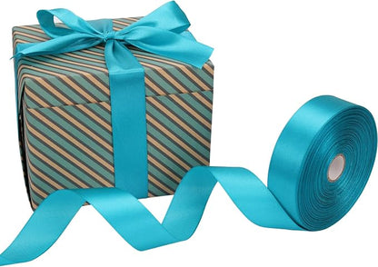 Nsilu 1 inch, Peacock Blue Ribbon - Image 5
