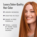 Madison Reed Radiant Hair Color Kit - 7RC Light Ginger Red with Copper Tones (Carrara Crimson) Vivid Color Permanent Hair Dye, PPD-Free & Ammonia-Free, 1 Pack