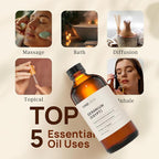VINEVIDA Geranium Essential Oil 4 oz - Undiluted, DIY Candle Scents & Bulk for Soap Making