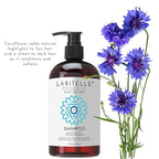 Laritelle Silk Velvet Organic Hair Loss Prevention Shampoo – 17.5 oz – Rosemary, Lavender & Rice Protein Botanical Clean Formula – Made in California