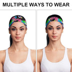 Anime Lesbian Lgbt Girl Pride Love Sweatbands Sports Headband for Men & Women Headband Outdoor