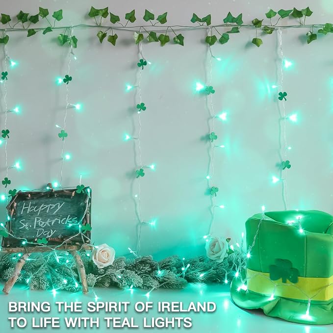 Curtain Lights for Christmas, 200 Led 6.5ft x 6.5ft Hanging String Lights - Image 8