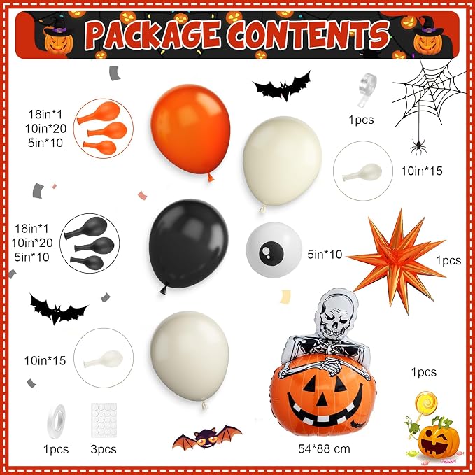 Halloween Balloon Arch Kit - Image 2
