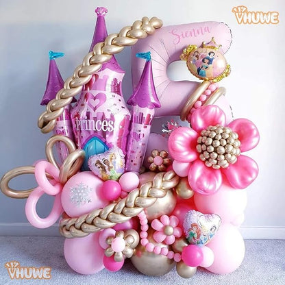 260 Balloons Pink, Thickened 100 Pack Long Balloons Twisting Skinny Magic - Image 7
