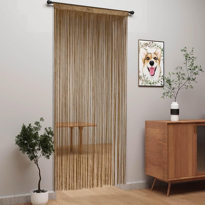 YIIBAII Door String Curtains Fringe Door Curtains - Image 3