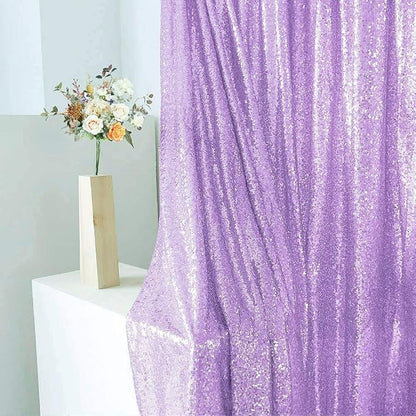 Eternal Beauty Lavender 3mm Sequin Backdrop 4x7 Ft - Image 8