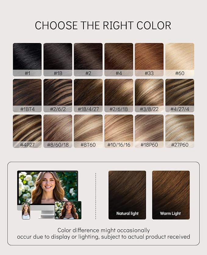 VINBAO Invisi Edge Tape in Hair Extensions 55g 20in Natural Black Ombre to Chocolate Brown 20pcs Invisible Injected Tape in Hair Extensions Real Human Hair 20inch #1BT4