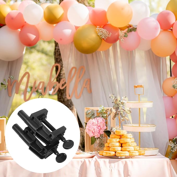 HOMSFOU 2Pcs Balloon Arch Table Clip - Image 2