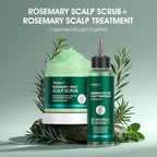 Scalp Treatment, Rosemary Refreshing Scalp Treatment with Tea Tree, Clarifying Build Up & Purifying, Leave-In Scalp Detox for Dry Itchy Scalp,Vegan & Cruelty-Free,120ML