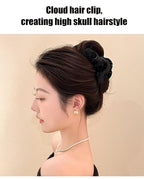 Cloud Hair Clip for Women,Hair Claw Clips High Cranial Crest,4.7” Large Banana Jaw Clip Strong Hold, Barrettes Nonslip,Hair Accessories Birthday Wedding Christmas Gift for Girls Thick Curly(3PCS)