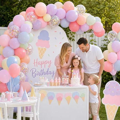 Pastel Balloons 60pcs 12 Inch Macaron Pastel Pink Blue Yellow Mint Lavender - Image 5