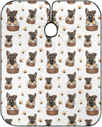 Large Long Hair Cut Cape, Hairdressing Haircut Apron Cute German Shepherd Puppy Dog Hair Cutting Cloak for Hairdressers