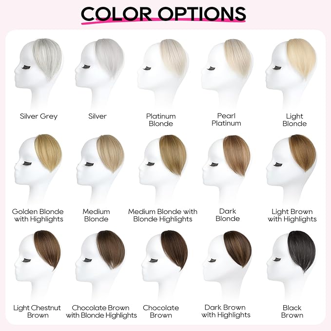 REECHO Clip in Hair Volumizer, 2PCS 6 inch Short Thick Clip in Hairpieces Adding Extra Volume Hair Extensions for Women (Light Brown with Blonde Highlights)